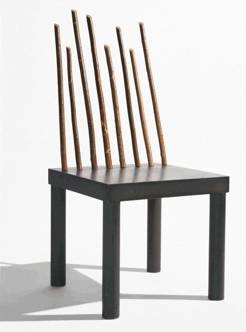 Italian Radical design Museum of Fine Arts Houston Dennis Freedman collection Andrea Branzi Cucus chair Domestic Animal series