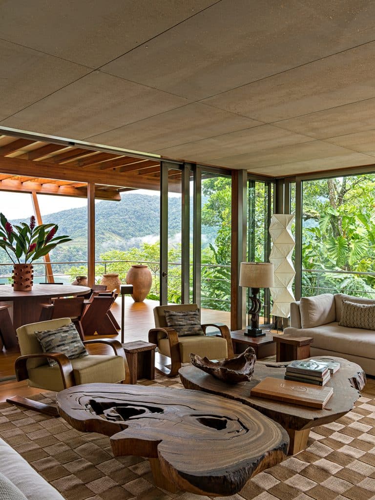 Andre Mellone Studio Mellone Brazilian Beach Jungle House living room