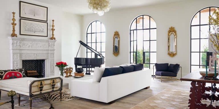 Tara Shaw white living room