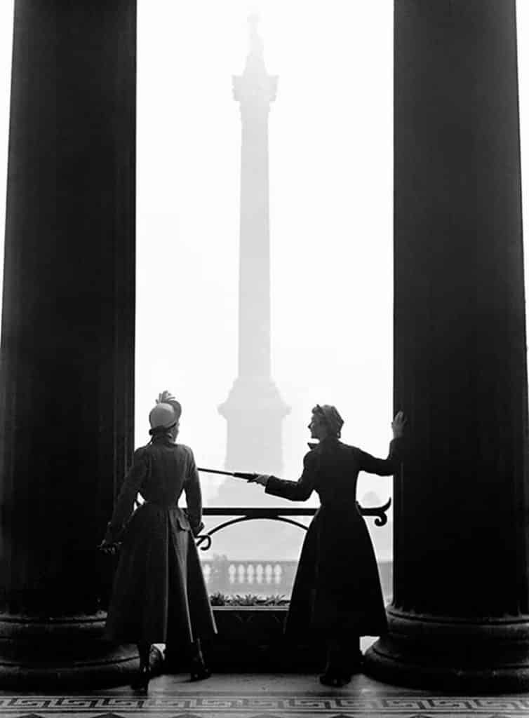 The New Look, London, 1949, by Norman Parkinson