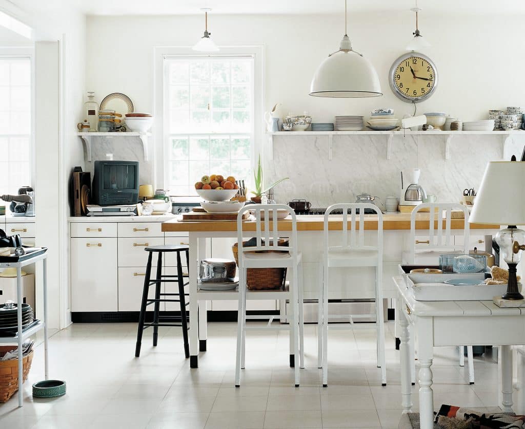 white kitchen