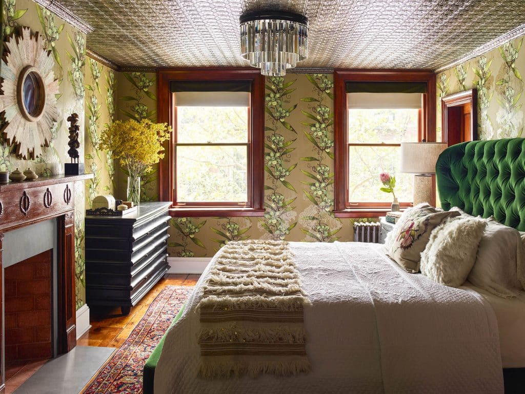 Interior designer Kati Curtis Chelsea Master bedroom