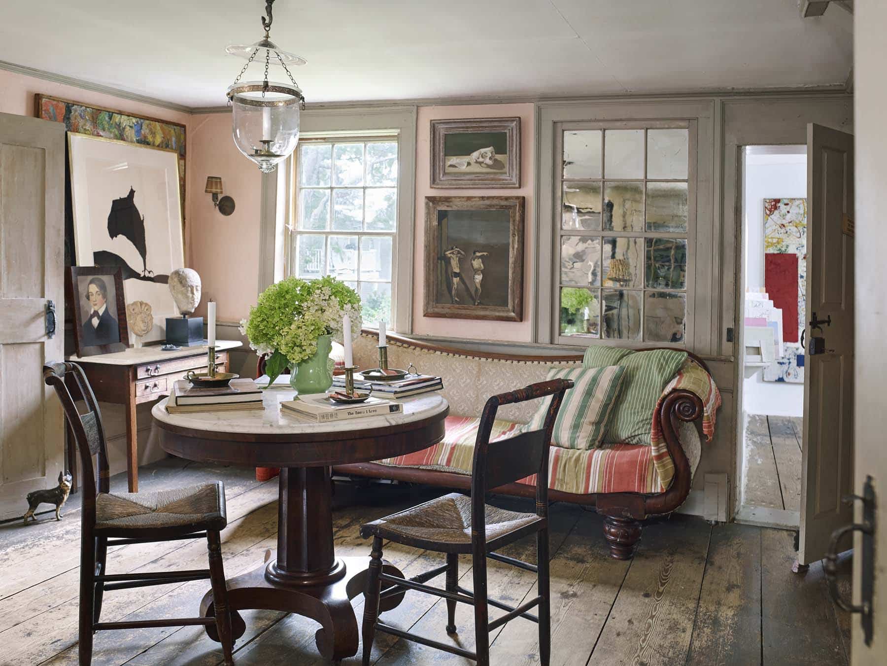 John Dowd's Provincetown upstairs parlor