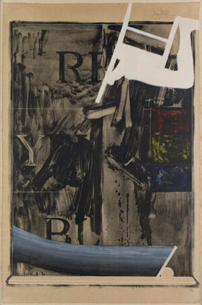 Watchman, 1967, by Jasper Johns, presented by F.L. Braswell Fine Art