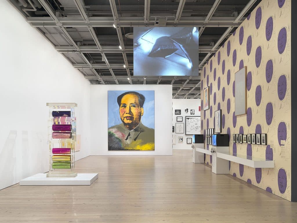 Installation view of Andy Warhol – From A to B and Back Again 