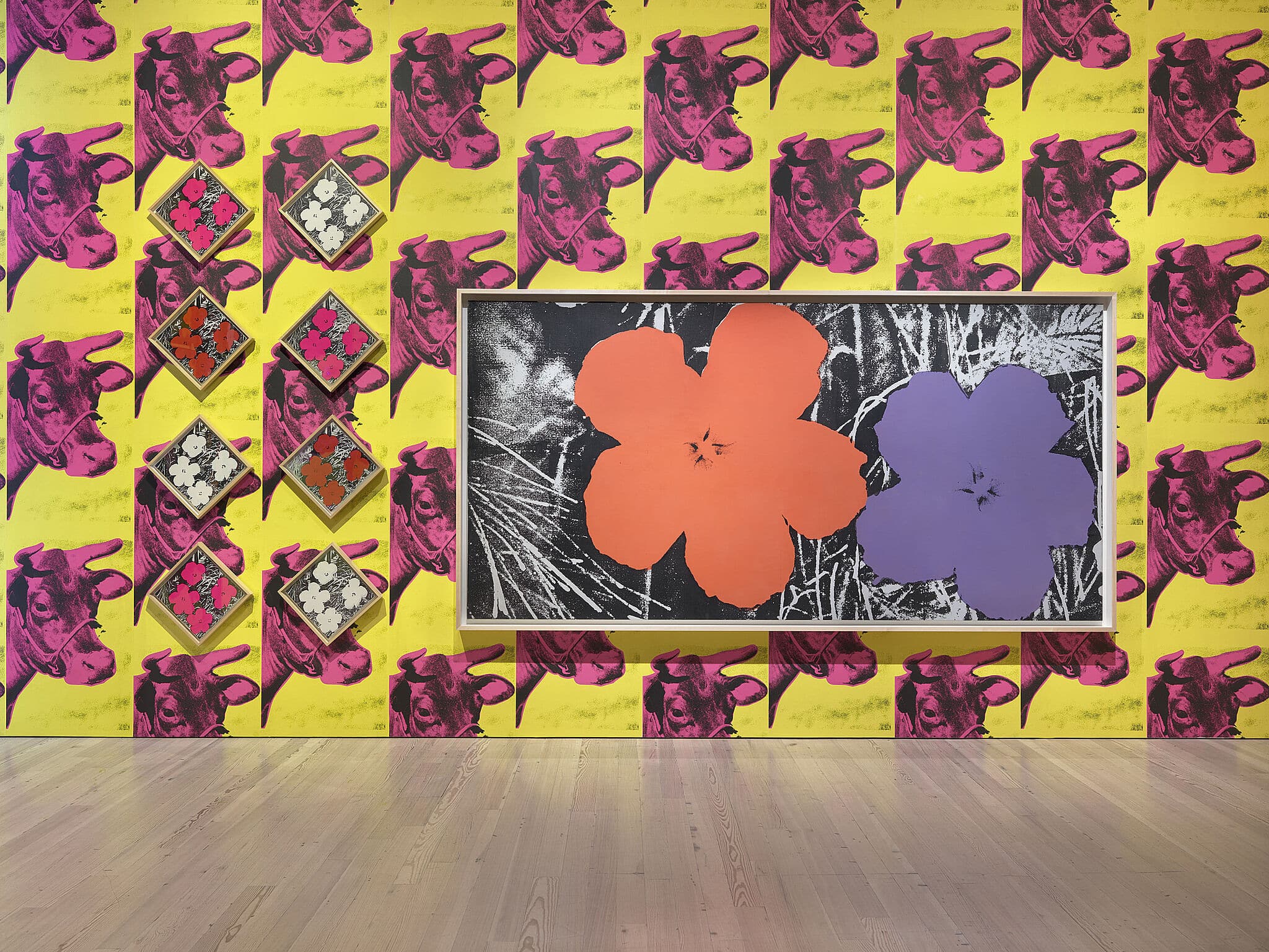 Installation view of Andy Warhol – From A to B and Back Again