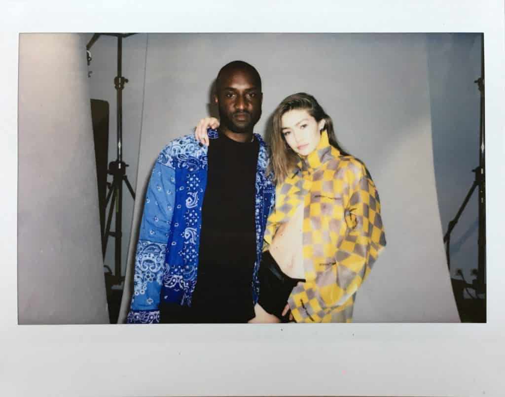 Virgil Abloh showing his latest collection… of furniture