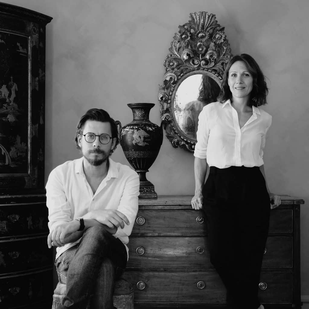 Daniel and Cristina Larsson, of D.Larsson Interior and Antikhande