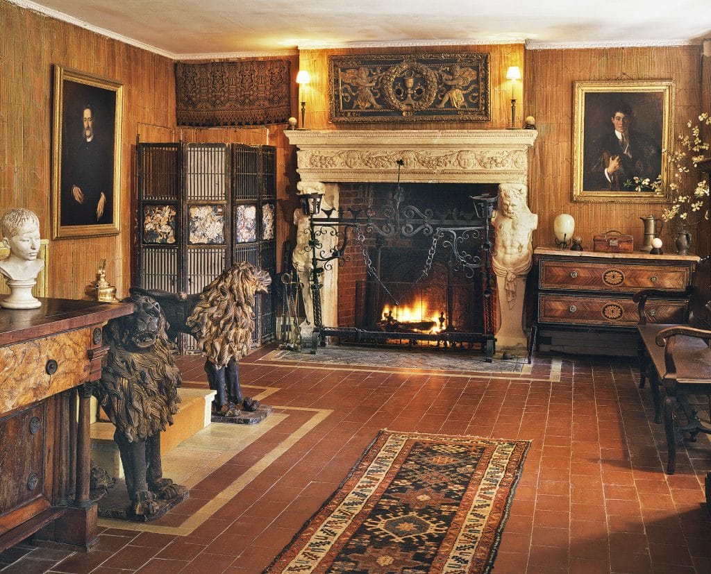 Stanford White in Detail Monacelli Samuel White Box Hill Long Island St. James front hall fireplace