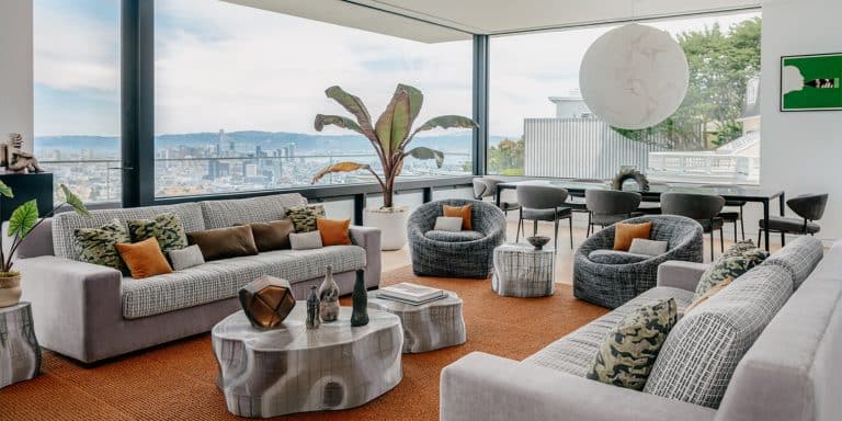 California interior designer Sean Leffers San Francisco home living room