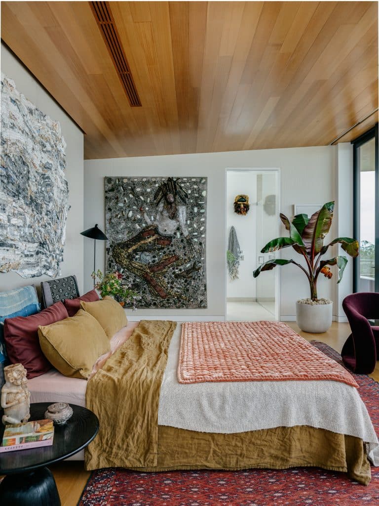 California interior designer Sean Leffers San Francisco home main bedroom