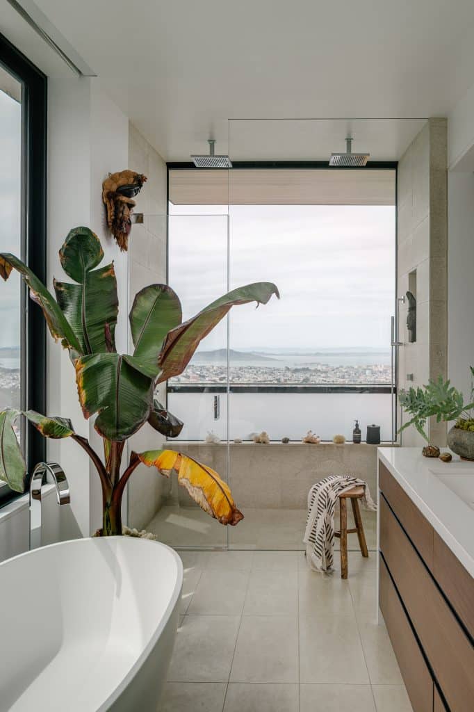 California interior designer Sean Leffers San Francisco home main bathroom