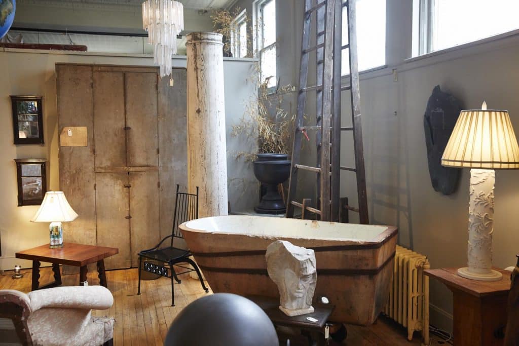 Regan & Smith Hudson New York shop store gallery antiques dealer