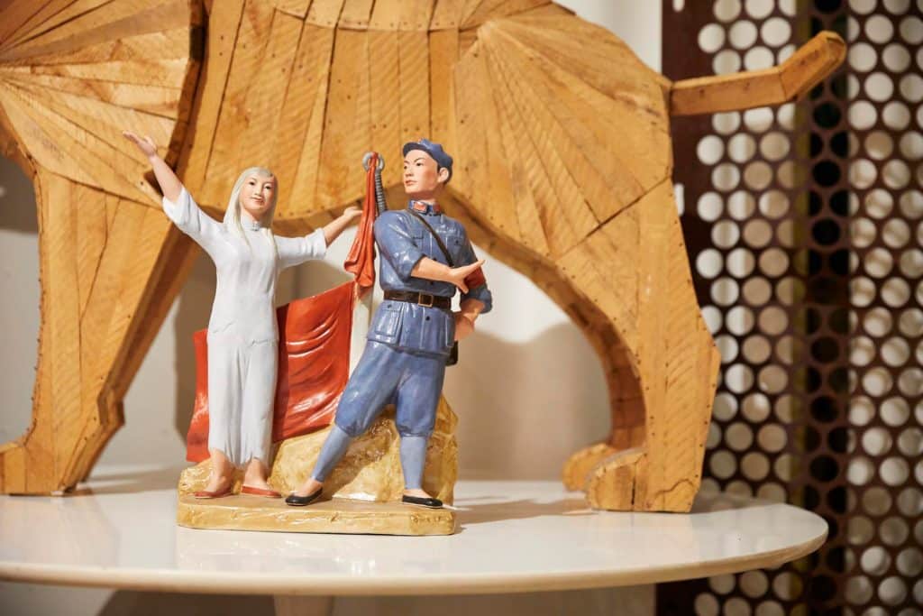 Benjamin Wilson Antiques Hudson New York store shop gallery Chinese communist propaganda figurine