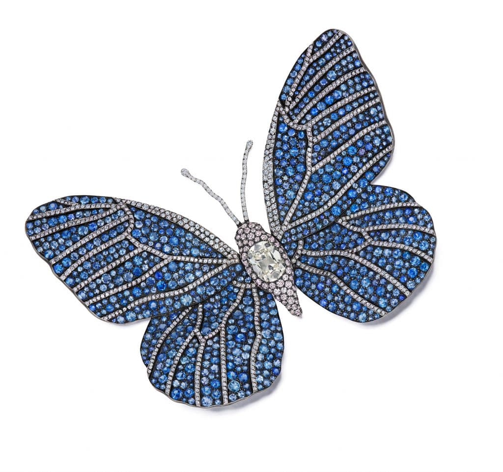 A JAR butterfly brooch from the book Beautiful Creatures, by Marion Fasel