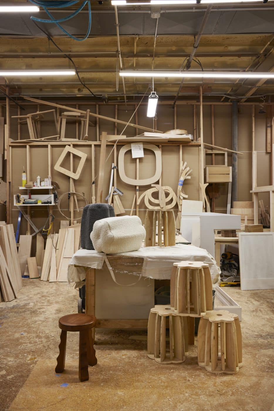 Christian Siriano furniture workshop