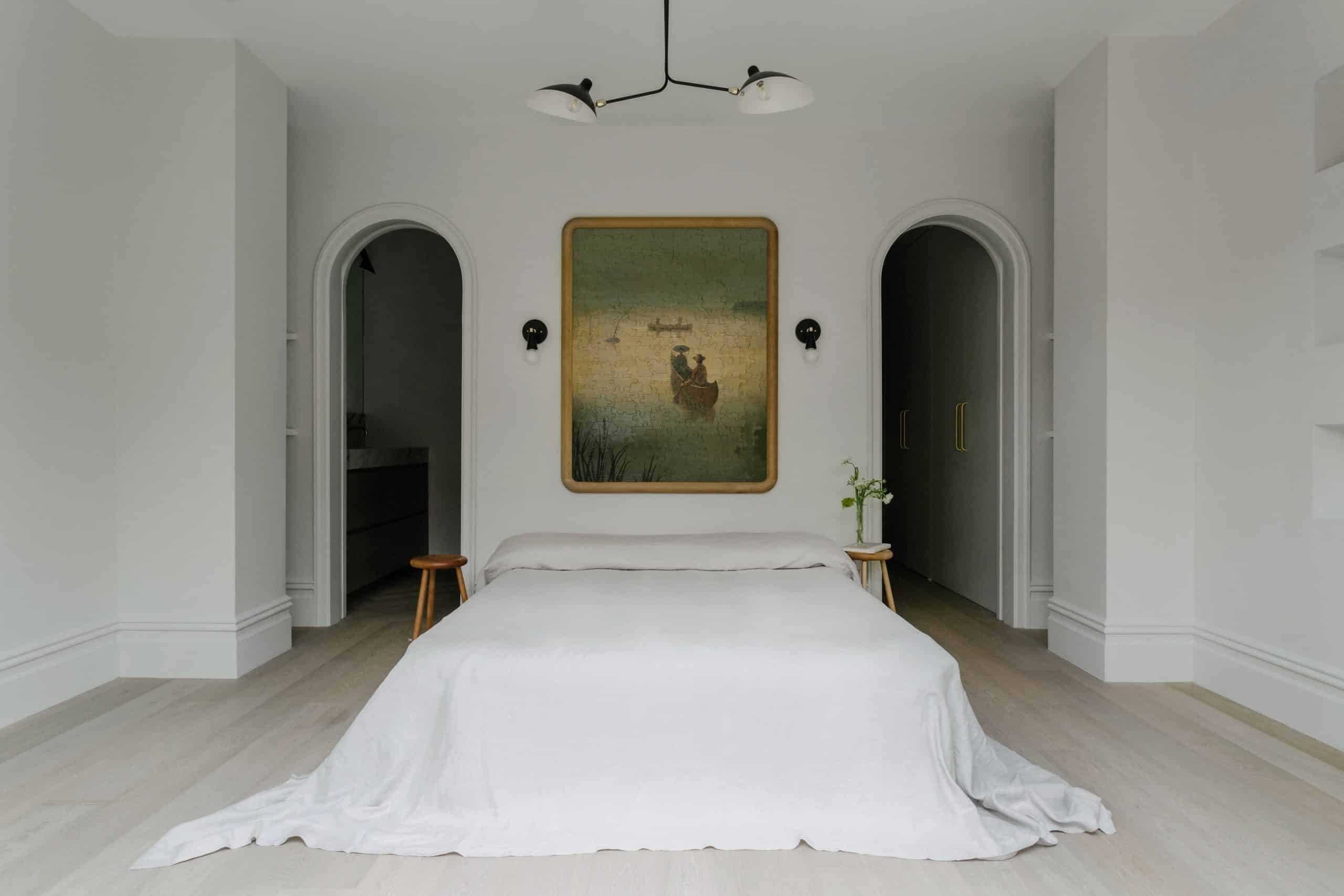 Jae Joo brownstone bedroom