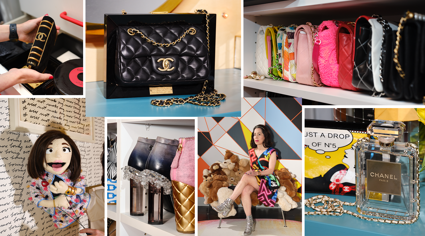 A Chanel Obsessive's Cache Extends Well beyond Her Walk-In Closet - 1stDibs  Introspective