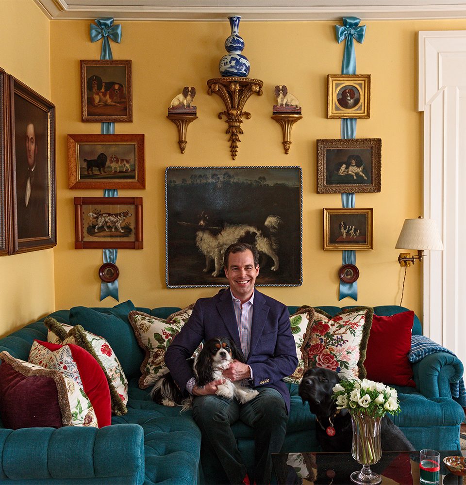 In Christopher Spitzmiller’s New York Homes, His Love of Dogs Is on Full Display