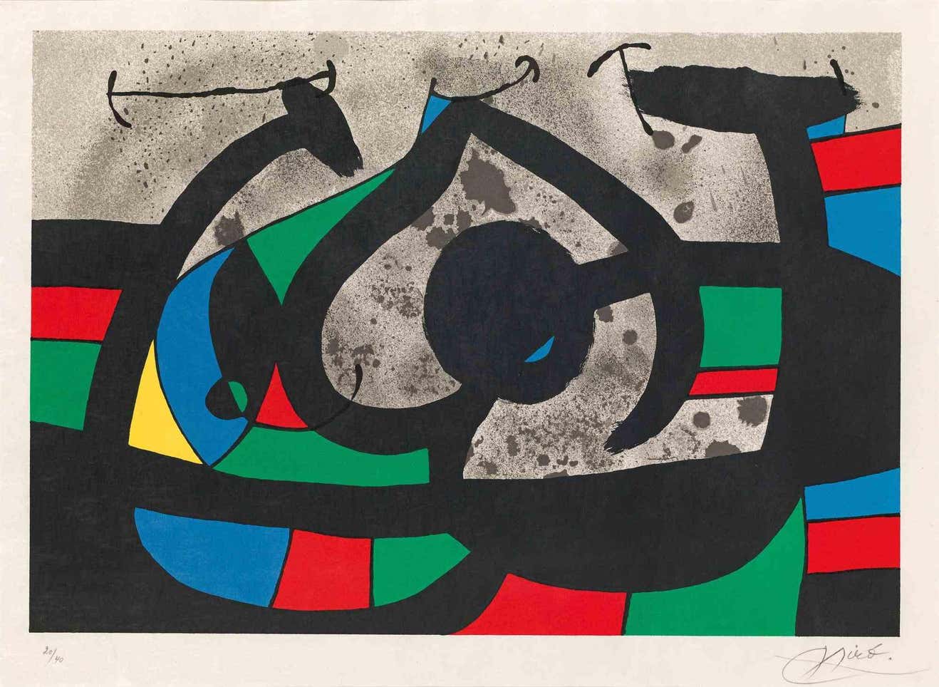 Joan Miro painting