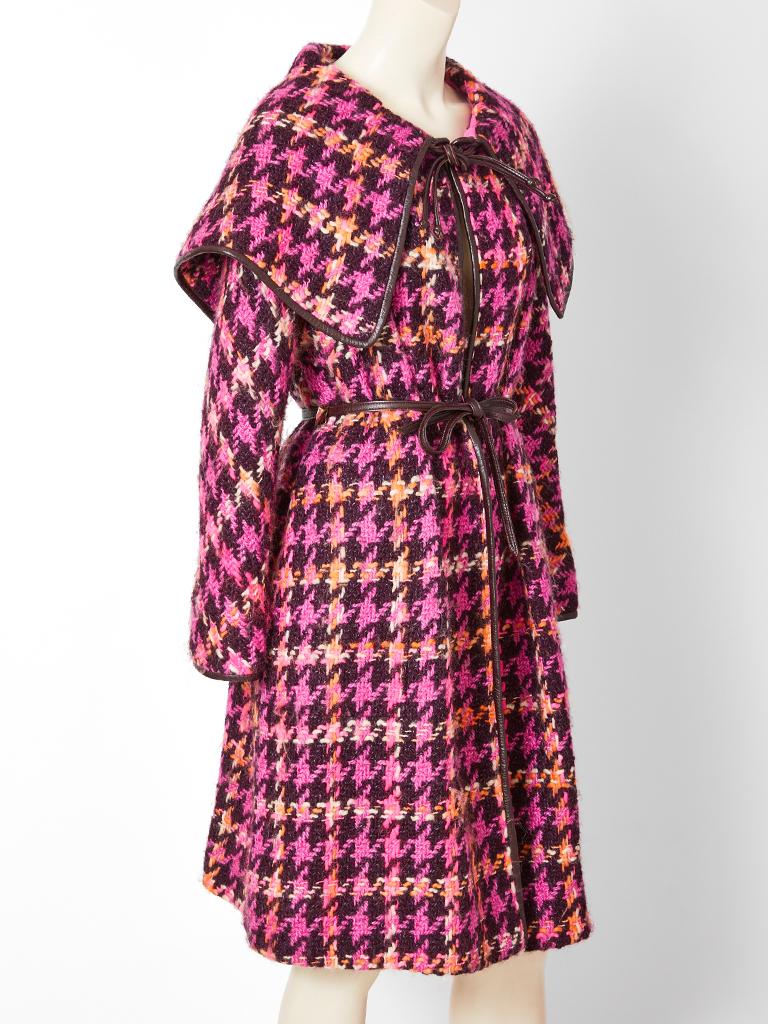 A 1960s British tweed Bonnie Cashin coat