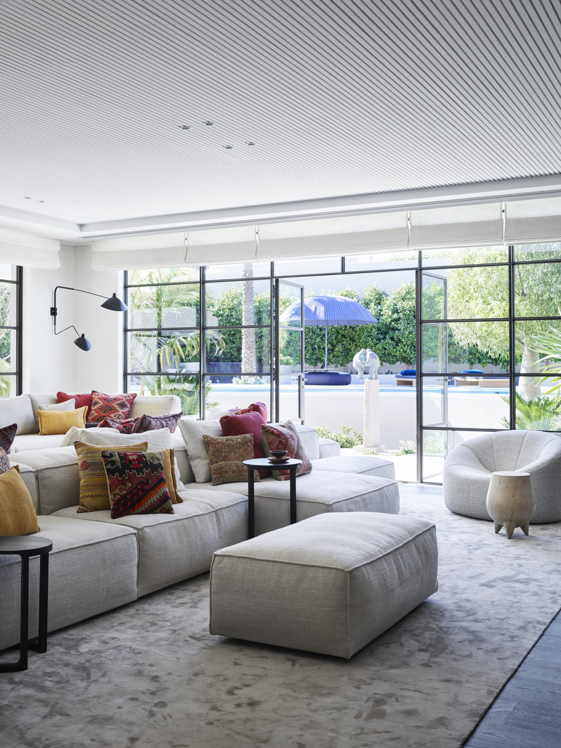 Living room designed by Decus Interiors