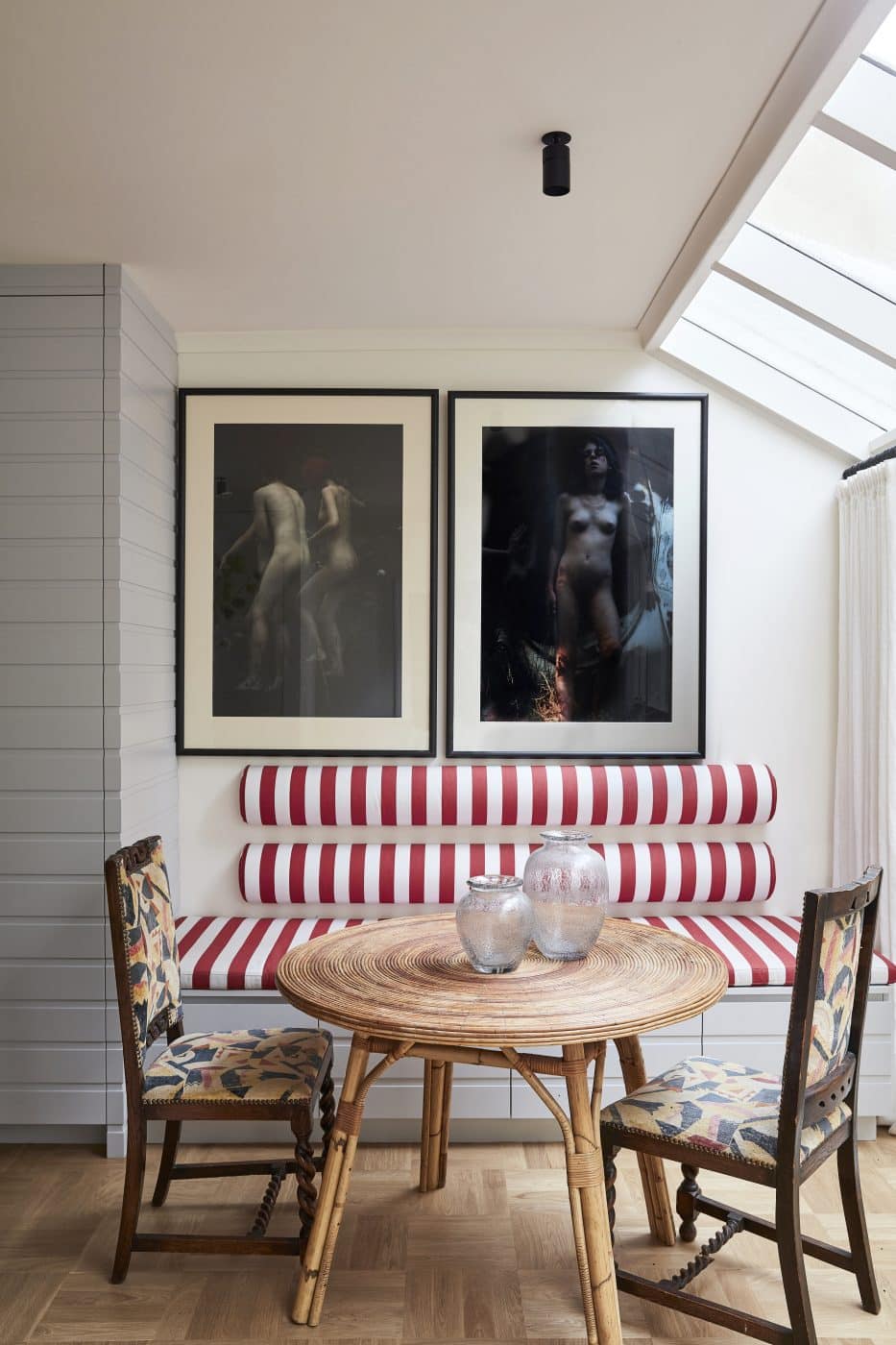 Breakfast nook of the kitchen