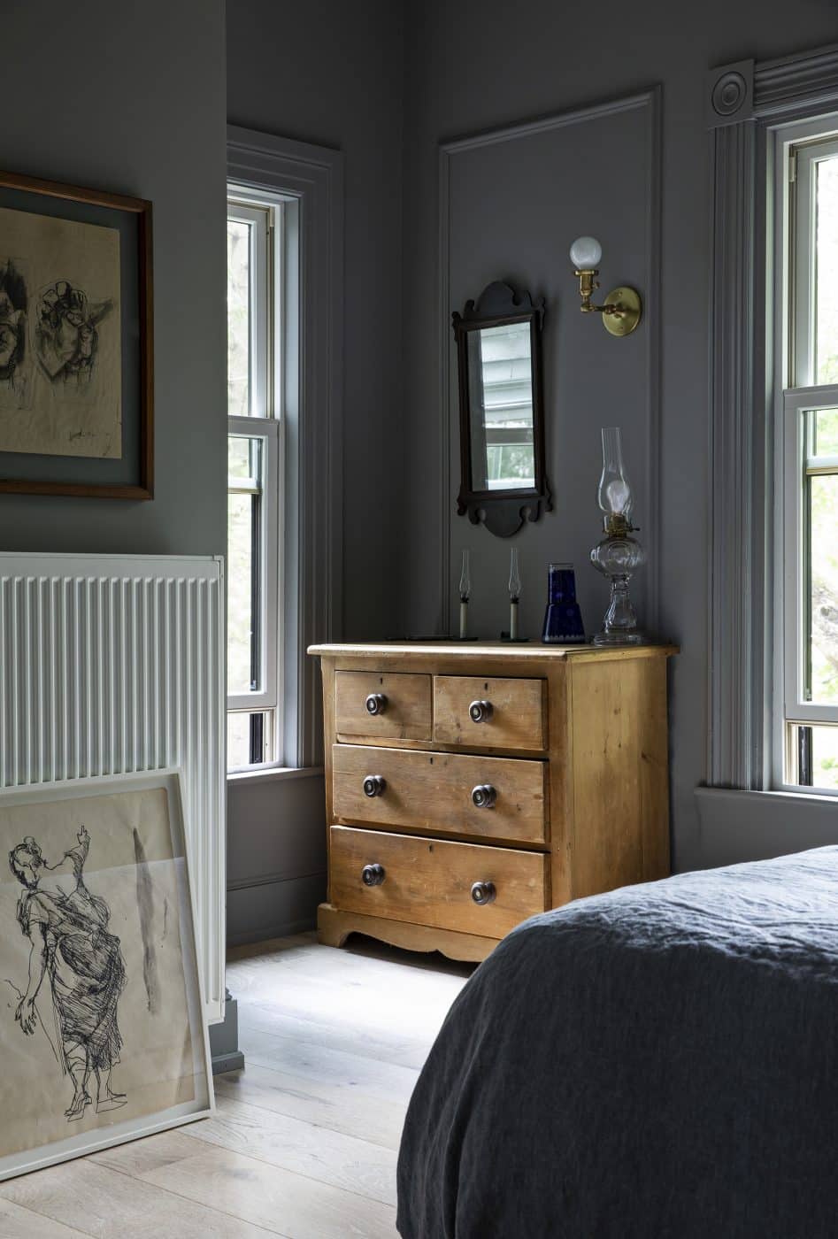 A chest of drawers in a Victorian farmhouse