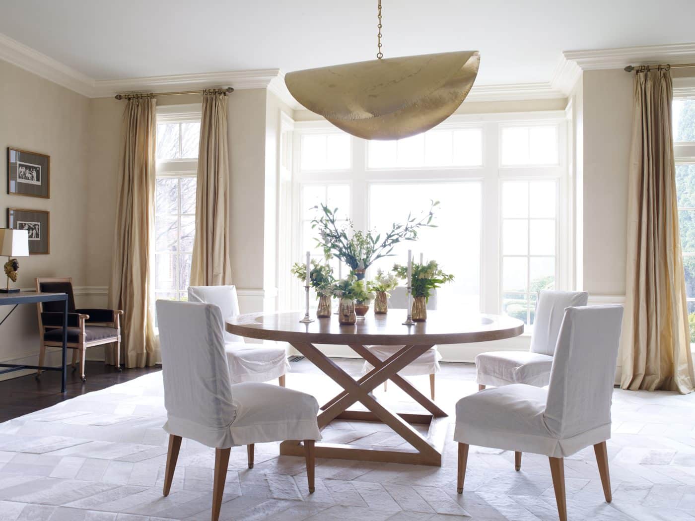 Dining area designed by Victoria Hagan