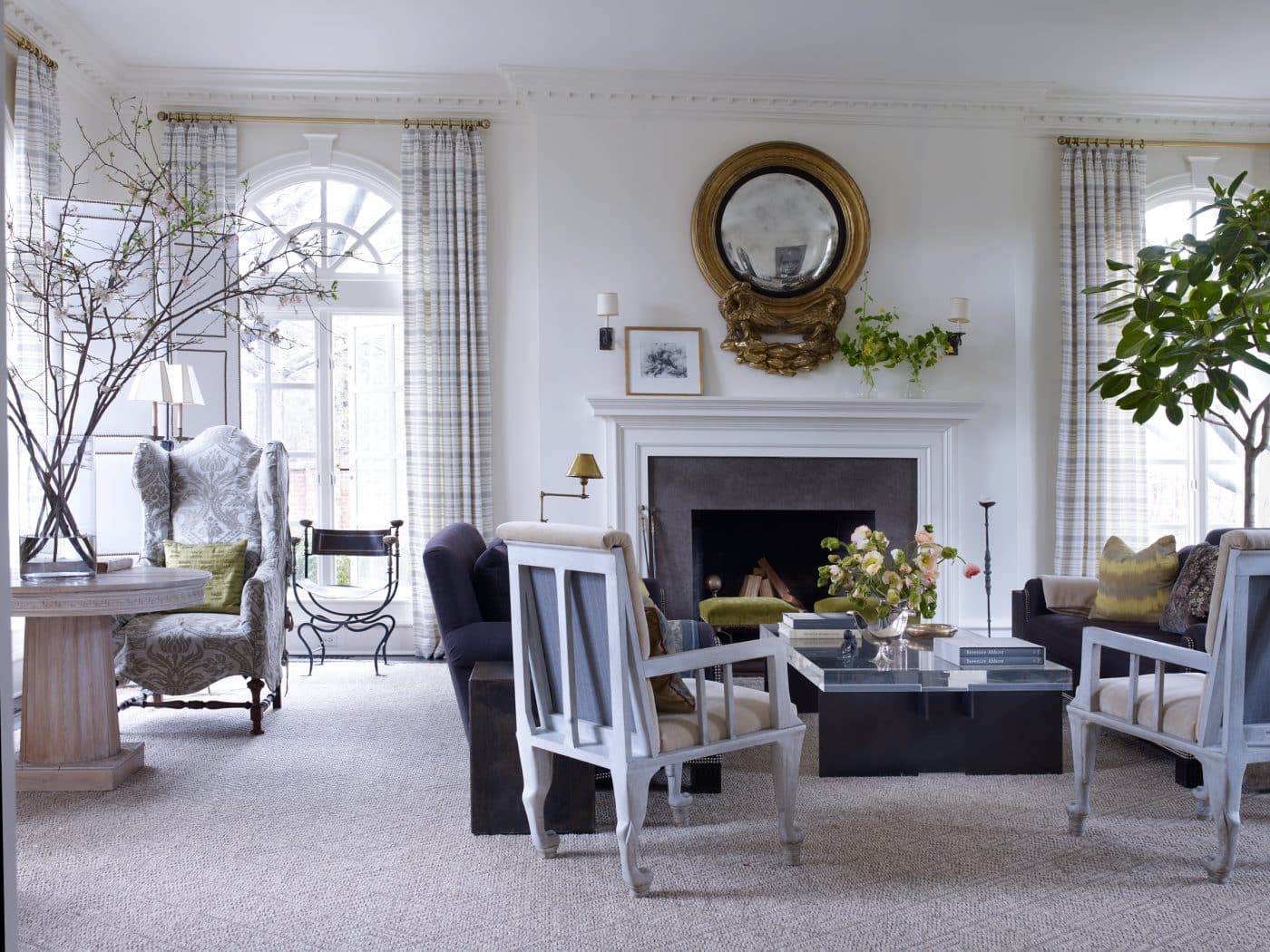 Living room designed by Victoria Hagan