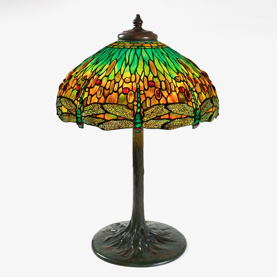 Tiffany Drophead Dragonfly lamp