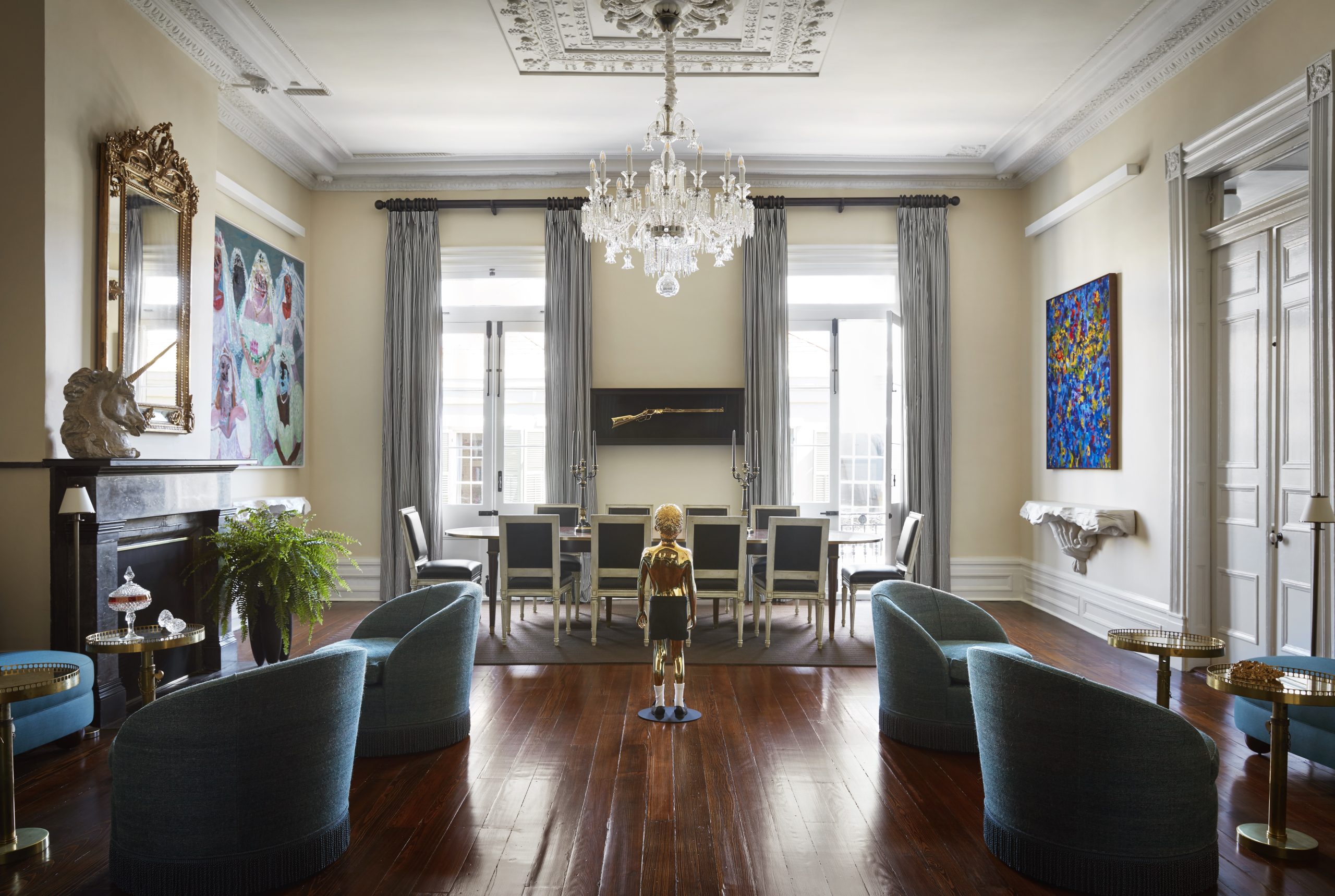 Dining room designed by Shawn Henderson