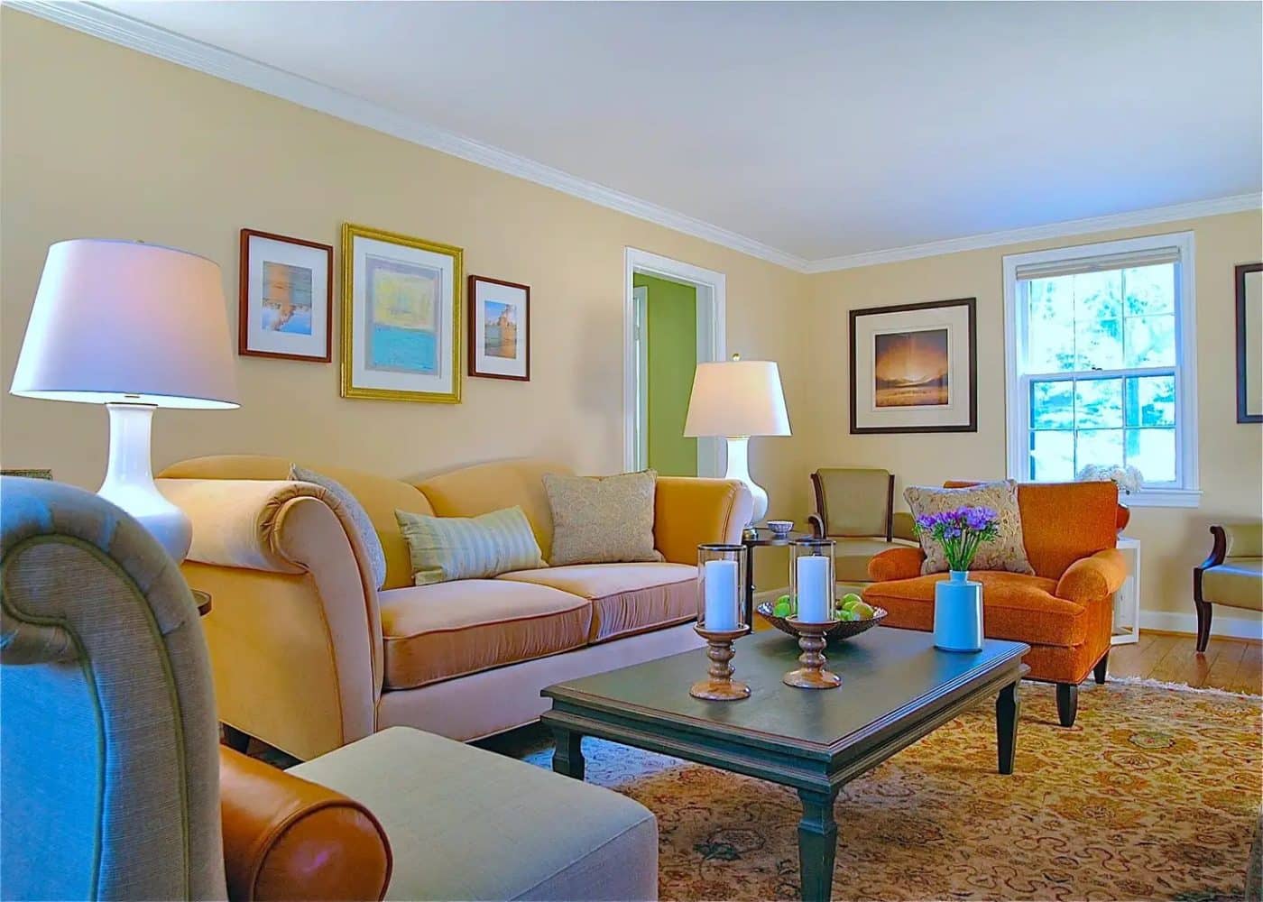 Washington, D.C., living room designed by Keita Turner