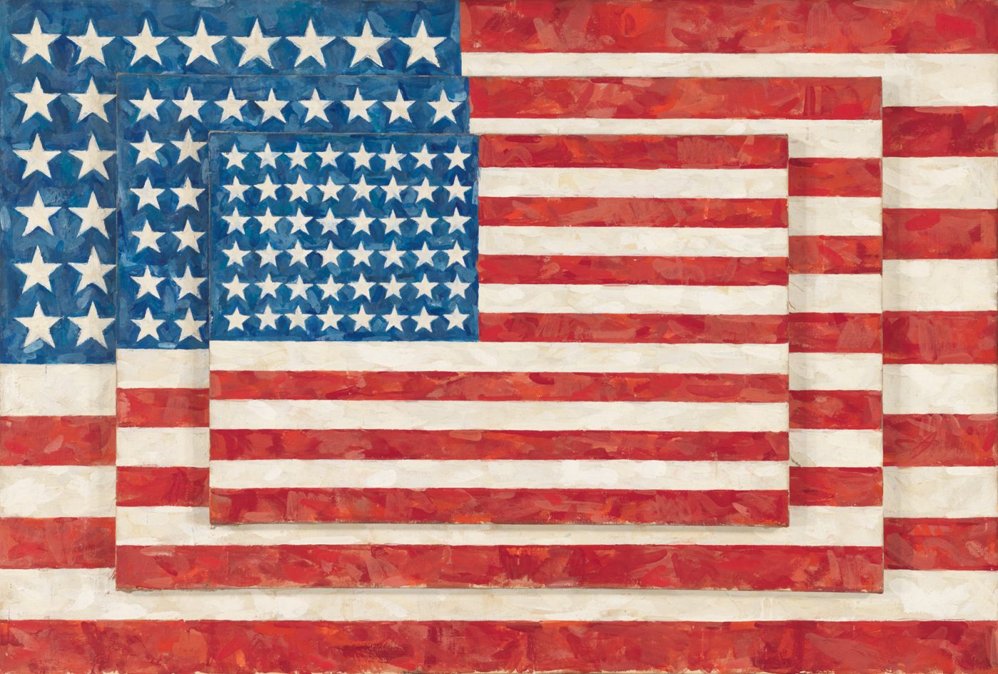 Jasper Johns: Three Flags, 1958
