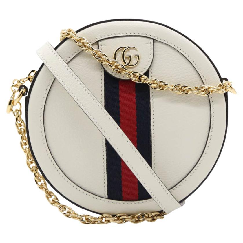 GUCCI OPHIDIA ROUND MINI SHOULDER BAG