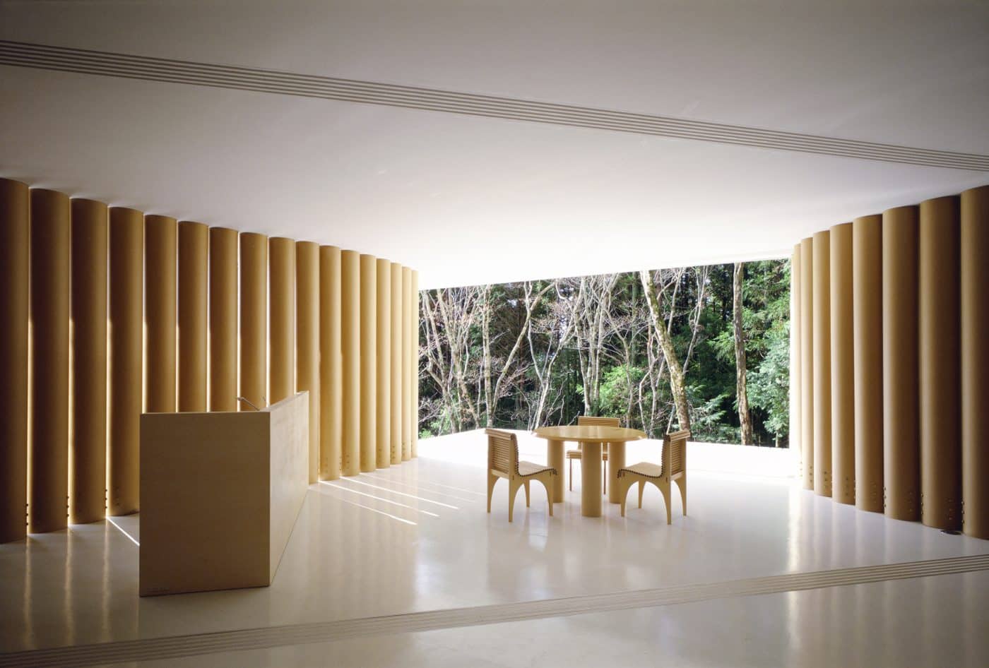 Japanese home designed by Shigeru Ban
