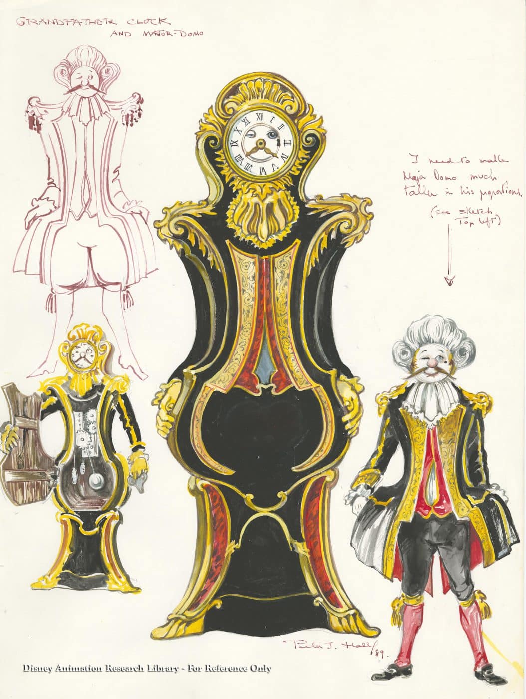 beauty and the beast concept art