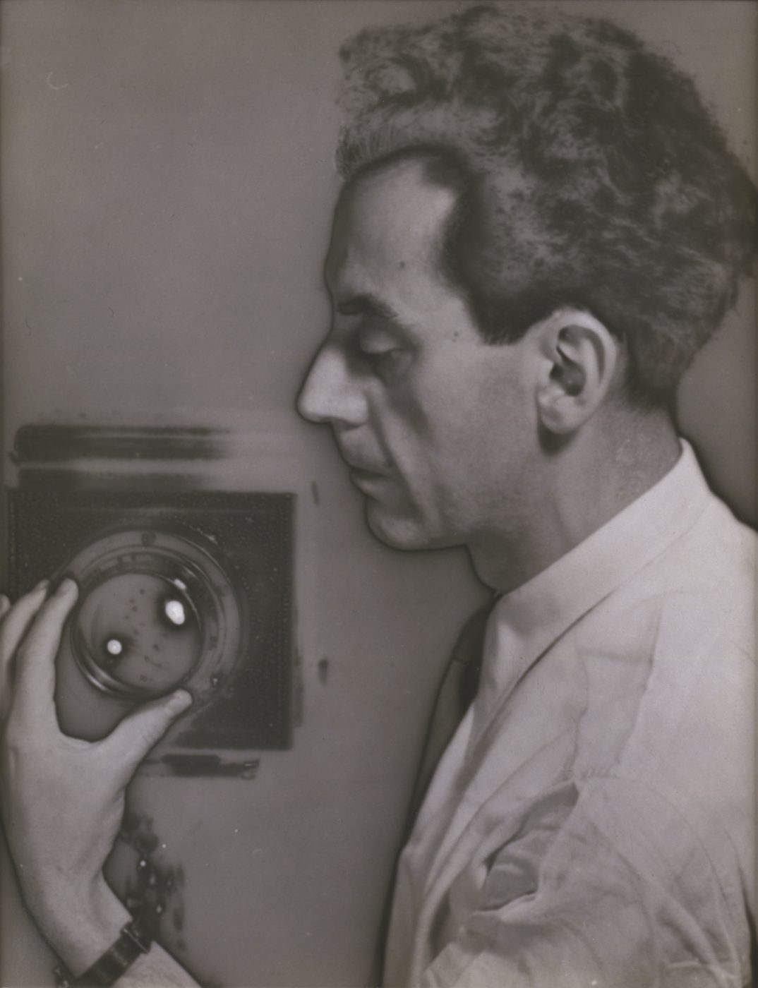 Man Ray: Self-Portrait with Camera, 1930