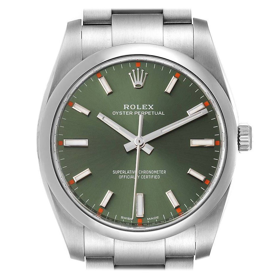 Rolex Oyster Perpetual in steel