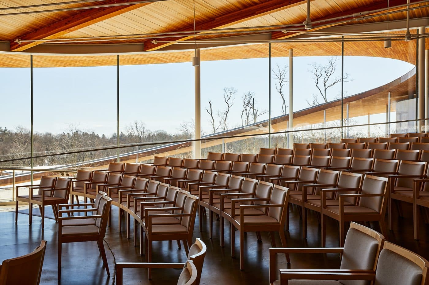 Grace Farms' 11,000-square-foot indoor amphitheater