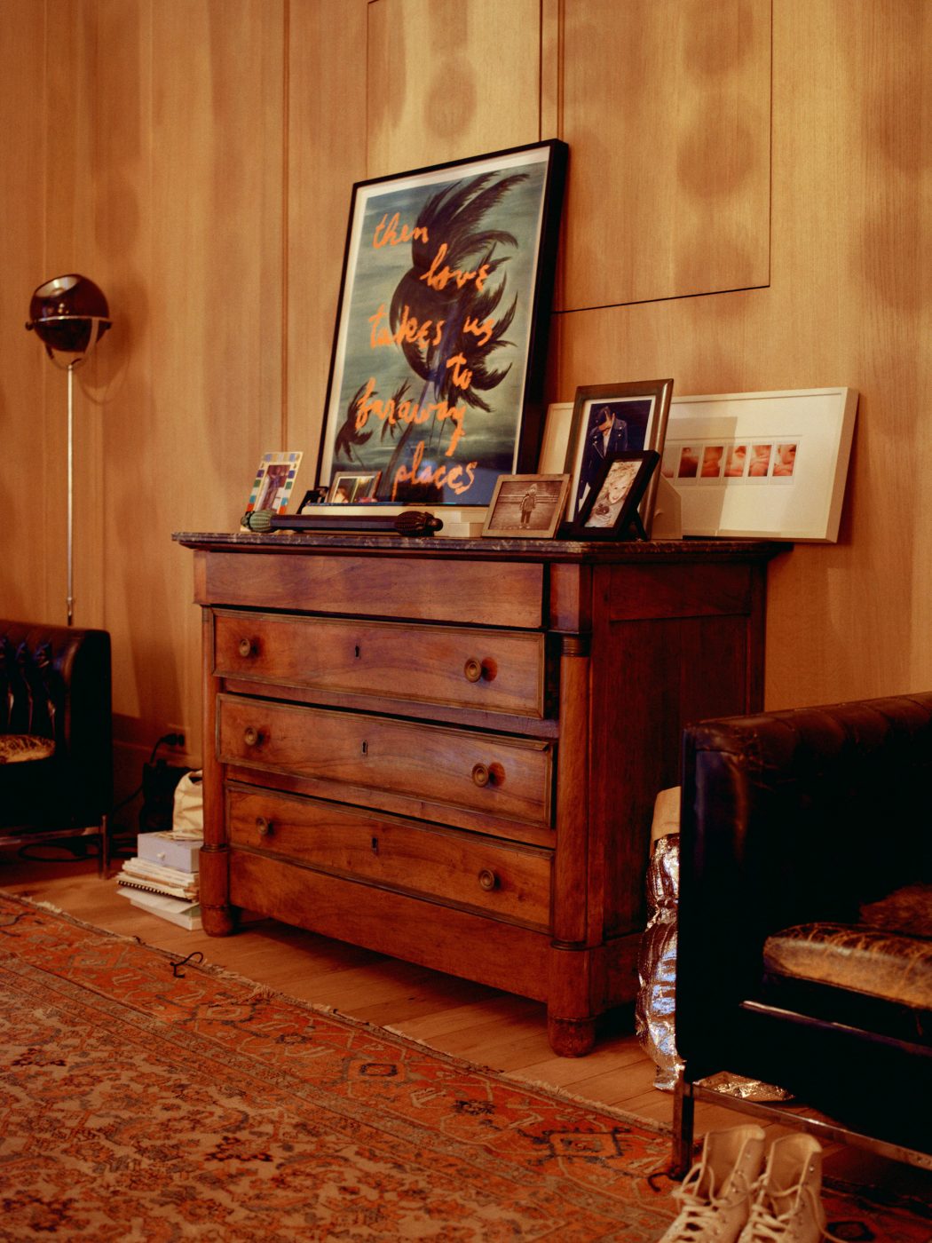 Chest of drawers in Lyons's home