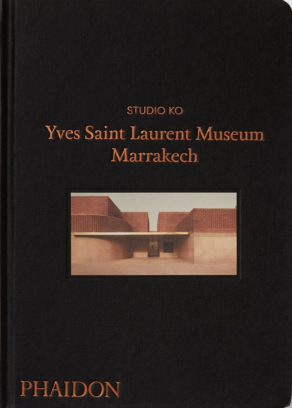 The front cover of Studio KO: Yves Saint Laurent Museum Marrakech