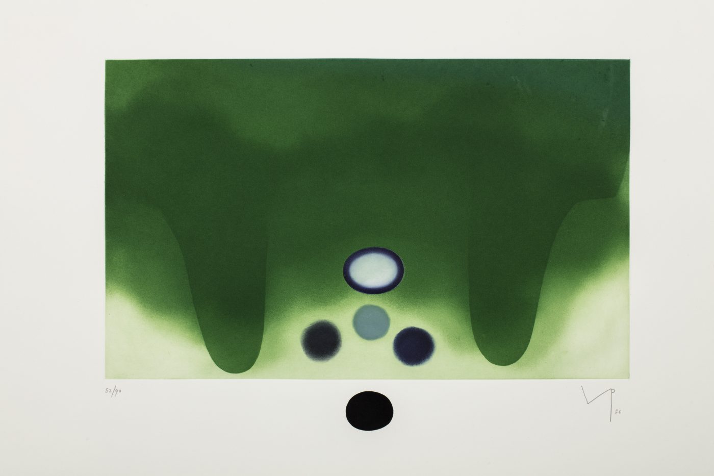 Victor Pasmore: Green Darkness, 1986