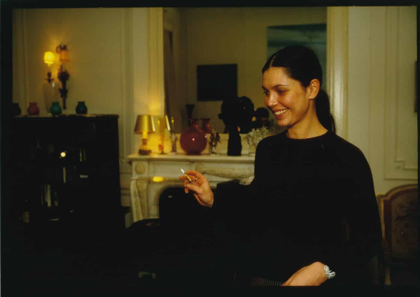 Nan Goldin shot this portrait of Condo in her home.