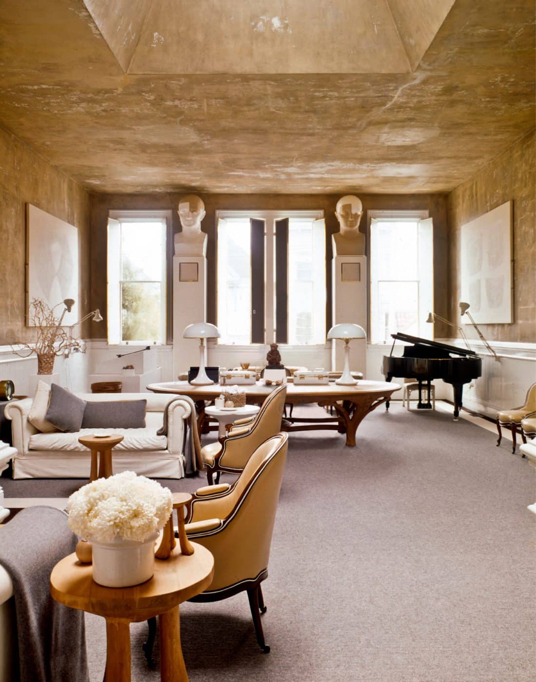 Living room designed by John Dickinson