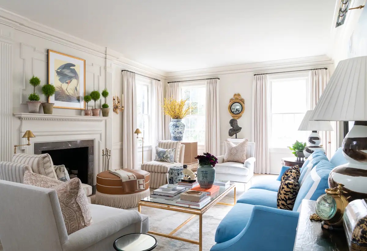 Pemberton Heights living room designed by Kristen Nix