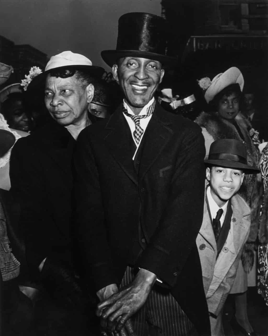 Easter Sunday in Harlem, 1940, by Weegee