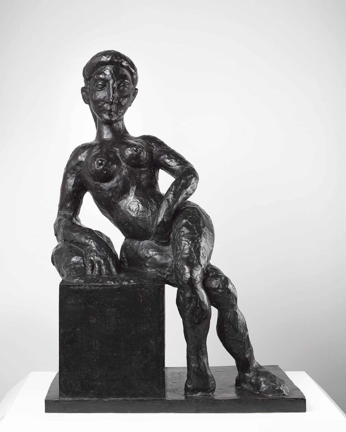 Decorative Figure, 1908, a bronze sculpture by Henri Matisse