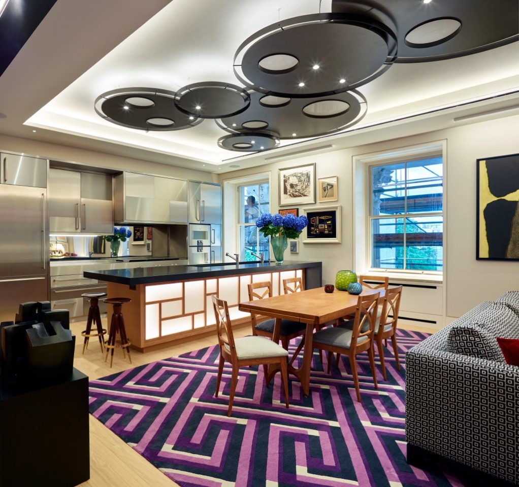 Kitchen and dining area by Collett Design Associates