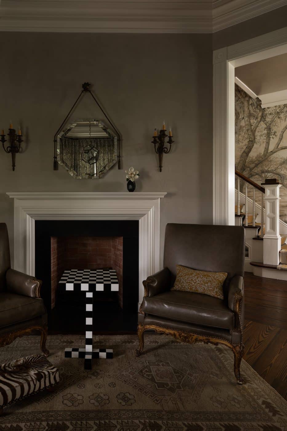 Texas Victorian sitting room